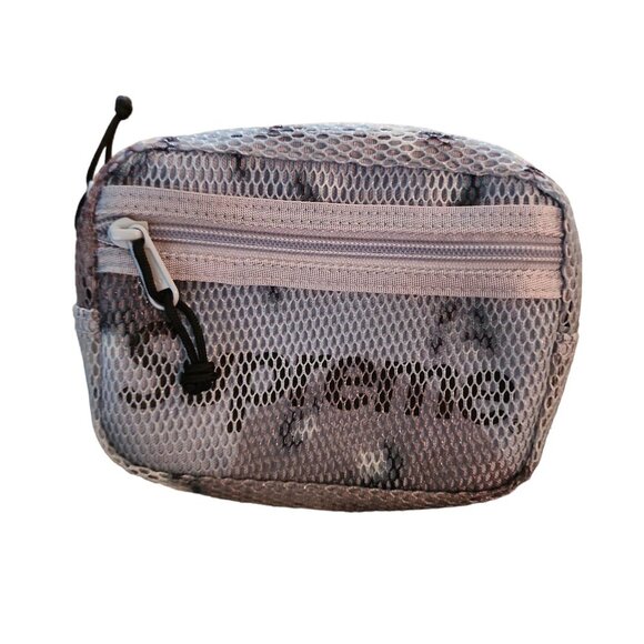 Supreme Small Shoulder Bag Blue Chocolate Chip Camo SS20 3M reflective logo 0.9L - Picture 1 of 7